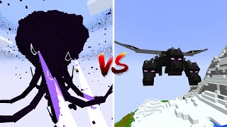 Crackers Wither Storm VS Ender Trigon [upl. by Ellesirg]