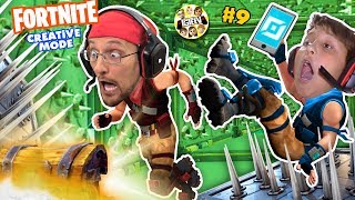 FORTNITE CREATIVE MODE FGTEEV Challenge Game Dad vs Son 9 [upl. by Knowlton]