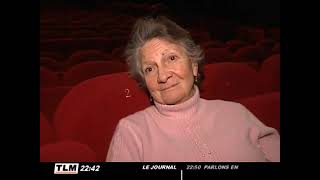 Marthe Villalonga au Théâtre à Lyon dans la pièce quotLe Mal de Mère [upl. by Enimajneb153]