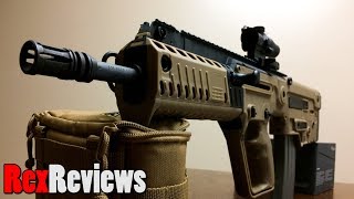 TAVOR X95 with Trijicon TA44 ACSS  Rex Reviews [upl. by Pitts]