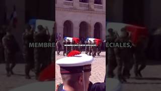 HOMMAGE COMMANDO 🇫🇷 armeefrancaise militaire commando ceremonie armée forcesspeciales [upl. by Odlanier]