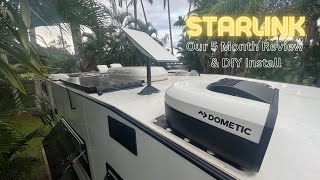 Starlink RV  DIY rooftop install  What do we think [upl. by Siuqaj69]