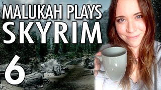 Malukah Plays Skyrim  Ep 6 Shield Bash [upl. by Lorinda482]