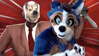 Disguised as a TF2 Spy at a Furry Convention for 200K Subscribers [upl. by Llerod]