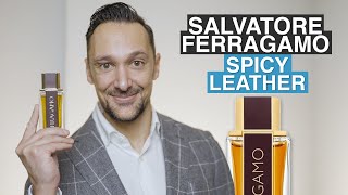 Salvatore Ferragamo Spicy Leather Review The New Leather Fragrance For Men From Ferragamo [upl. by Aneger655]