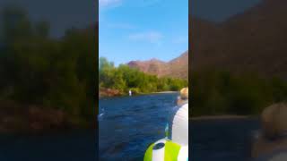 Salt River Tubing in Mesa Arizona tubing river arizona [upl. by Ytsim]