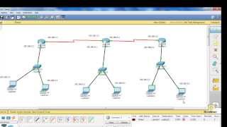 شرح طريقة عمل شبكة واعدادها عن طريق برنامج cisco packet tracer جزء3 [upl. by Enelyahs]