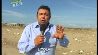 Licola NA  Striscia Napoli le condizioni pietose delle spiagge di Licola [upl. by Eojyllib]