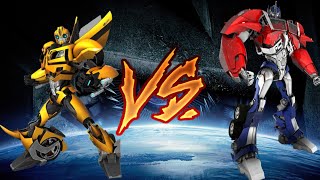 BUMBLEBEE VS OPTIMUS PRIME  TRANSFORMERS PRIME GAME [upl. by Franciskus]