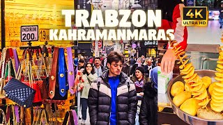 Trabzon  Kahramanmaraş Cd  4K Walking Tour [upl. by Prestige]