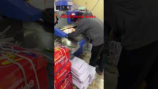 Copy cutting advikanotebook machine shortvideo notebookfactory notebook copy cuttingmachine [upl. by Reid]