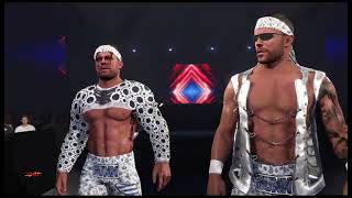 WWE2K24  The Gunns TNA Entrance [upl. by Freeland483]