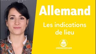 Les indications de lieu  Allemand  Collège  Les Bons Profs [upl. by Ivett]