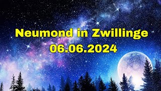 Das Ende aller Konflikte  Neumond in Zwillinge  06062024  Robby Altwein [upl. by Melisande]