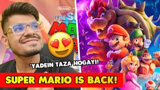 This is mazedaar😍 THE SUPER MARIO BROS MOVIE  Review in hindi [upl. by Eikcuhc432]