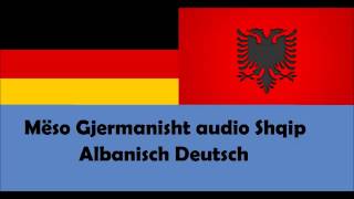 Mëso Gjermanisht Shqip Fjalor Audio 62 100 Albanisch Deutsch 3 [upl. by Lapointe]