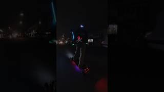 ShredLights Night Ride on a Propel Pivot GT electricskateboard esk8 shredlights [upl. by Haeckel614]