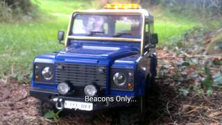 LandyLites V10 by Cyclicscooby  Arduino RC lights [upl. by Eicyal]