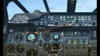 Flight Concordia LFBO  LLBG during IVAO RFE event 1 of 2wmv [upl. by Antipas]