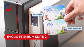 Evolis Premium Suite 2  Configure the color profile [upl. by Ailimac253]