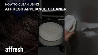 Using Affresh Appliance Cleaner [upl. by Dodge691]