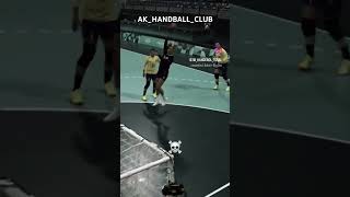 Best lob shot in handball 💫🥅 bestofhandball handball trending sportsball [upl. by Beauvais116]