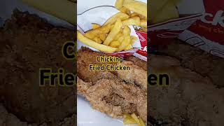 Chicking Fried Chicken And Chicken Strips shortvideo food highlights subscribe [upl. by Inobe]