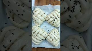 Easy Croissant recipe🥐bun recipesatisfying foodart foodartshortvideoscroissant [upl. by Fogg861]