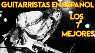 Los 7 Mejores Guitarristas De La Historia En Español  Guitarra Eléctrica [upl. by Leonsis]