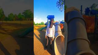 Burka avenger in playground parkour climbing [upl. by Warden]