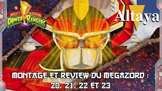 Montage et Review du Megazord dAltaya  Volumes 20 21 22 amp 23 [upl. by Eaver]