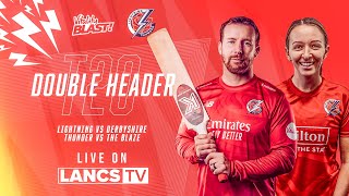 🔴 LIVE Lancashire Thunder vs The Blaze  Charlotte Edwards Cup 2024 [upl. by Tarton]