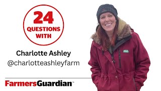 24 Questions with beef and sheep farmer Charlotte Ashley [upl. by Esmerelda559]