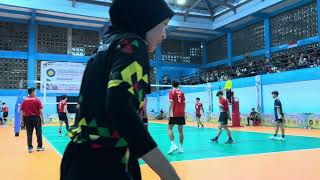 AUG Volleyball 2024 Singapore vs Thailand Set 1 [upl. by Bernie]