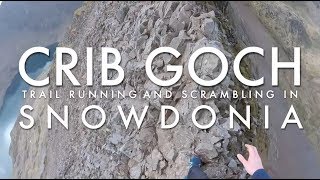 Crib Goch  Trail Running and Scrambling in Snowdonia  Alex Rambles [upl. by Llevad]