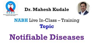 NABH Notifiable Diseases 06 [upl. by Ailis]