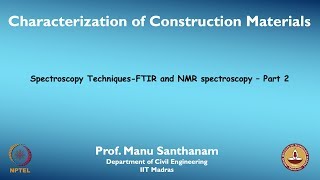 Spectroscopy Techniques  FTIR and NMR spectroscopy  Part 2 [upl. by Elleirda38]