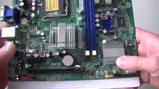 Acer Veriton X275 Motherboard [upl. by Declan]