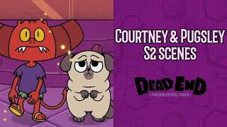 Dead End Paranormal Park  Courtney amp Pugsley scenes s2 [upl. by Ewan]