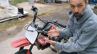 Razor Electric Dirt Bike Fix  Clicks but does not run [upl. by Attemaj]