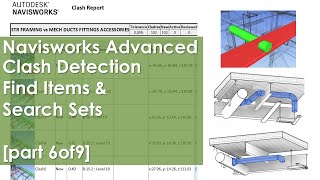 Navisworks Clash Detection Find Items amp Search Sets part 6of9 [upl. by Oneill]