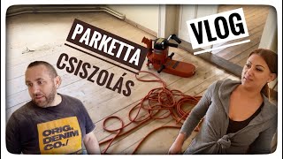 PARKETTA🪜CSISZOLÓS 🪚 VLOG🫣🤗 [upl. by Reizarf]