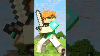 Alex VS 1000 PILLAGERS  Minecraft Animation [upl. by Ordnassela737]