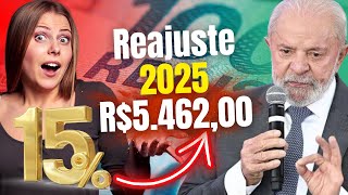 🔴 Reajuste do Piso Salarial 2025 de 15 valor R546200 para o Enfermeiro e R382500 para Técnico [upl. by Roarke797]