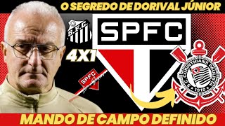 SPFC X CORINTHIANS MANDO DE CAMPO DEFINIDO  PATO CENTROAVANTE  PÓS PEIXE E [upl. by Kir704]