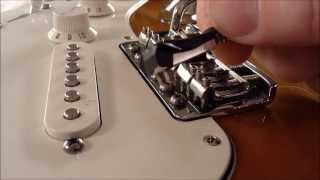 Fender Stratocaster Saddles [upl. by Joshua408]