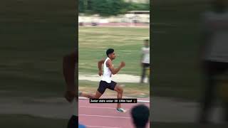 100 mtr running competition 🇮🇳 reels reelssinstagram instagramyoutube youtubeshorts [upl. by Aslehc]