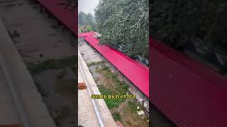 Guangdong Foshan Liansu Yangming resin tileThe installation method of the twosided slope of th [upl. by Adnolrehs]