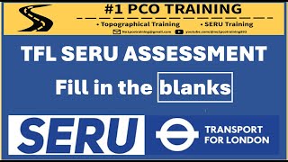 TFL SERU ASSESSMENT  FILL IN THE BLANKS  MOST COMMON EXAM QUESTIONS WITH EXPLANATION [upl. by Svirad]