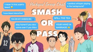 Haikyuu Smash or Pass 💥 Day 4 FINAL PART [upl. by Janus901]